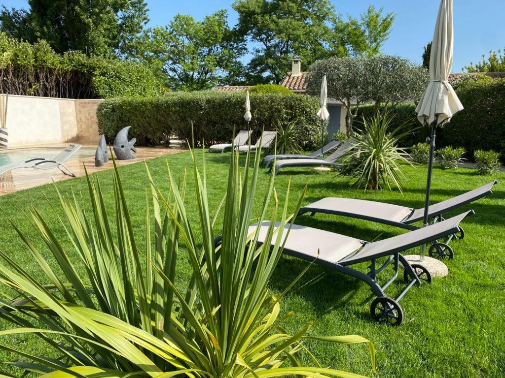 Mas Beau Soleil & Spa Cottages De Charme Avec Jacuzzi&Jardin Prives Saint-Rémy-de-Provence Zewnętrze zdjęcie